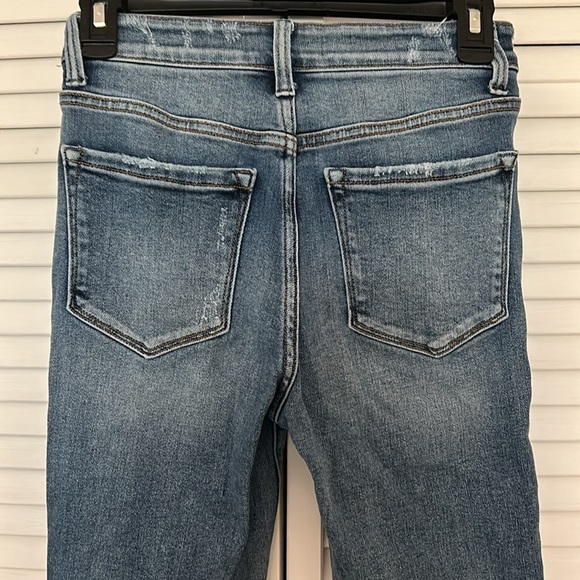 Vervet Los Angeles by Flying Monkey Distressed High Rise Skinny Jeans - Picture 3 of 5